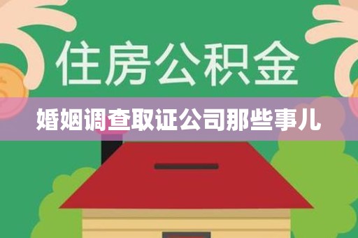 惠安婚姻调查取证公司那些事儿