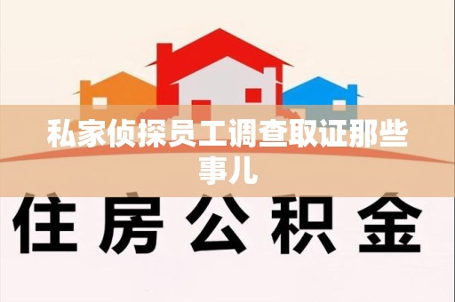 惠安私家侦探员工调查取证那些事儿